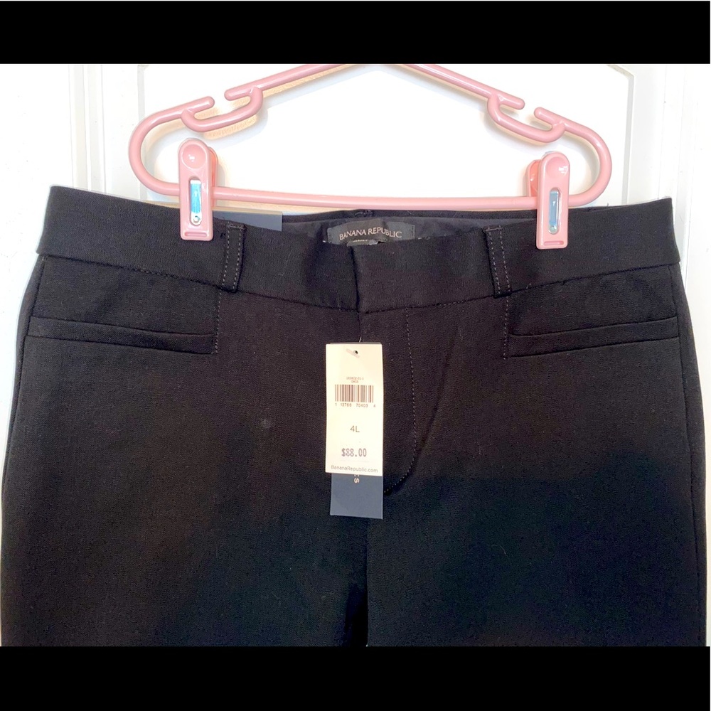 NWT Banana Republic 4L Black Sloan pant
